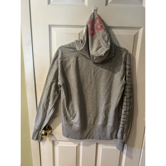 Disney Parks Sweatshirt Womens Sz L Minnie Mouse Hooded grey Pullover Hoodie - Picture 8 of 9